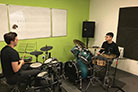 Drum studio.